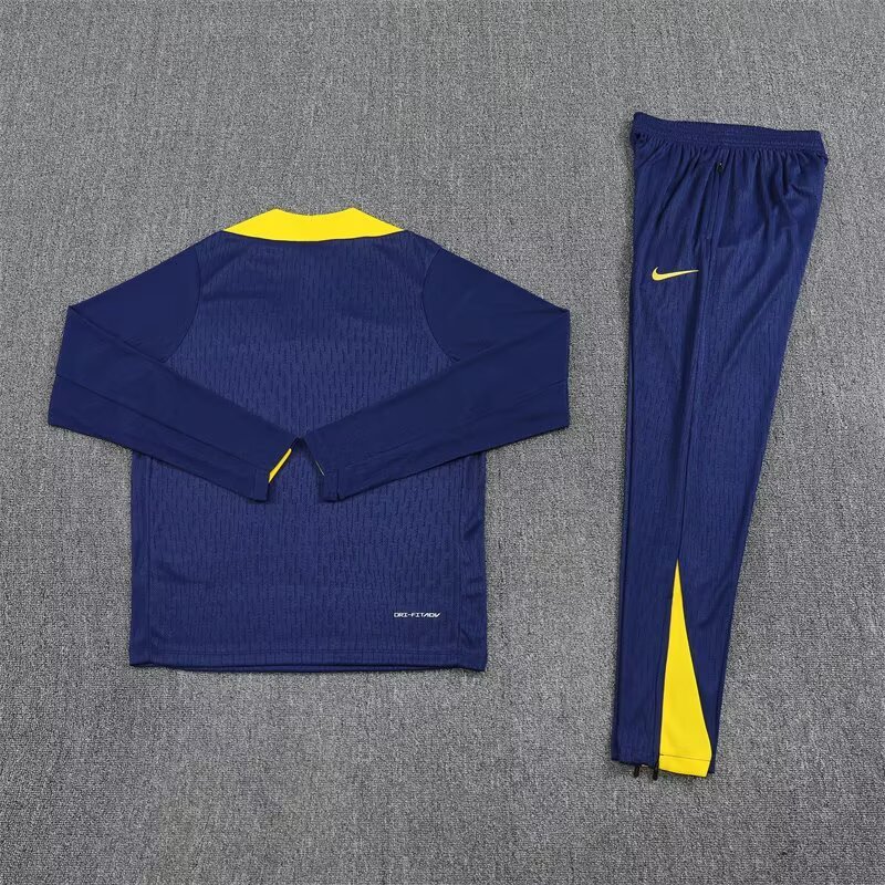 Atletico Madrid Training Kit (Sweatshirt+Pants) Navy 2025/26