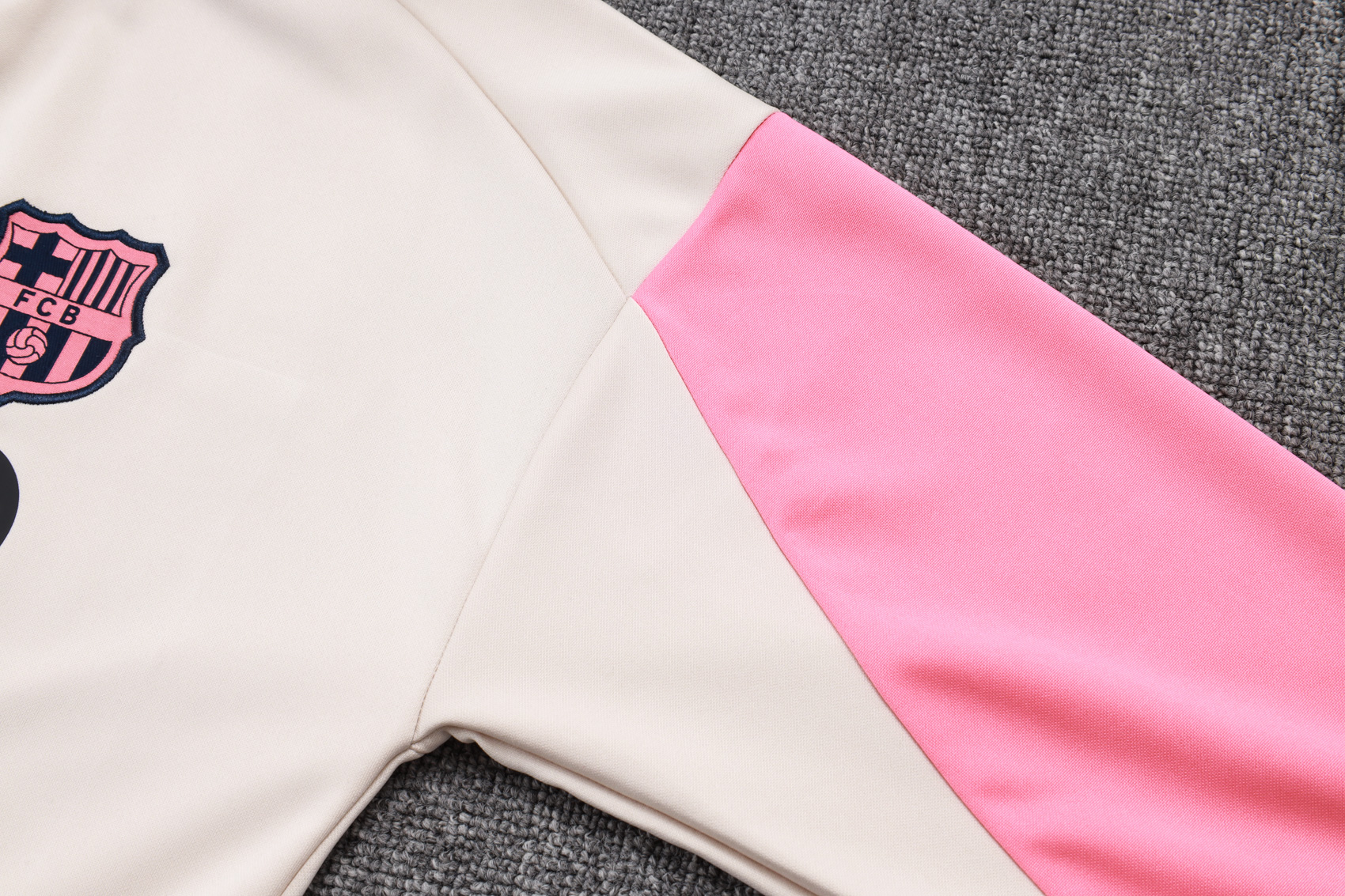 Barcelona Training Kit (Jacket+Pants) Beige 2025/26