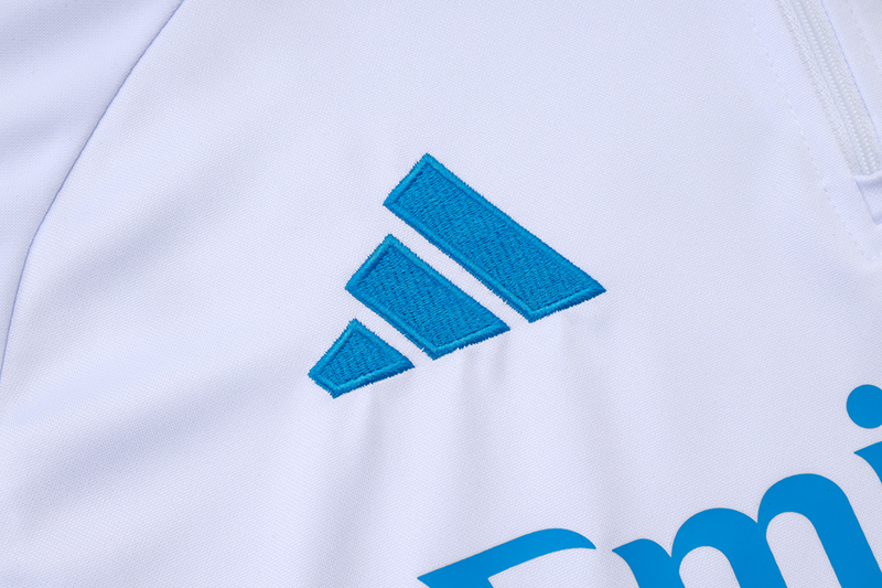 Real Madrid Training Kit (Sweatshirt+Pants) White 2025/26