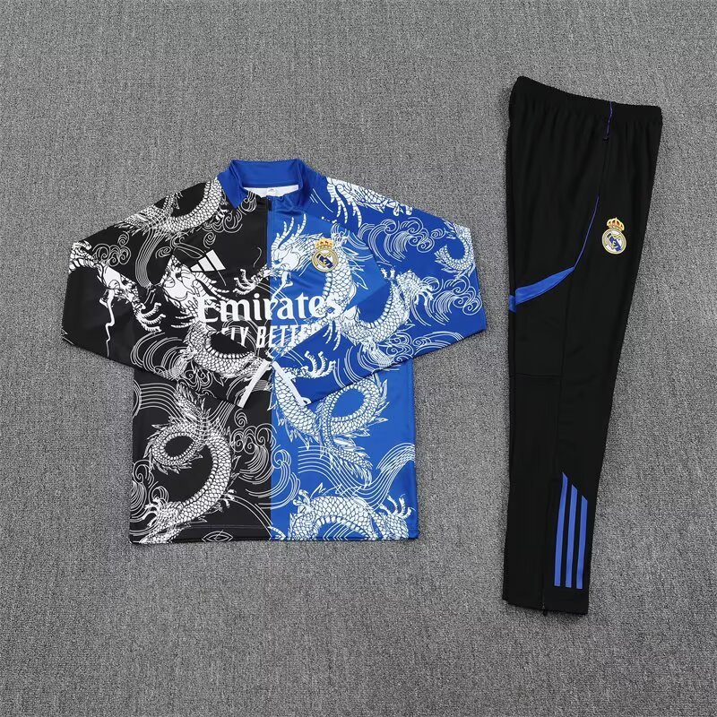Real Madrid Training Kit (Sweatshirt+Pants) Dragon 2025/26
