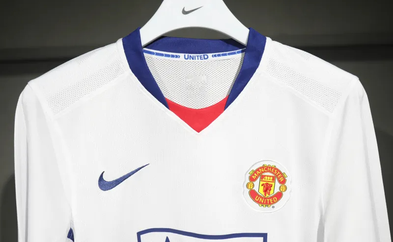 Manchester United Retro Authentic Away Football Jersey Shirt 2008/09