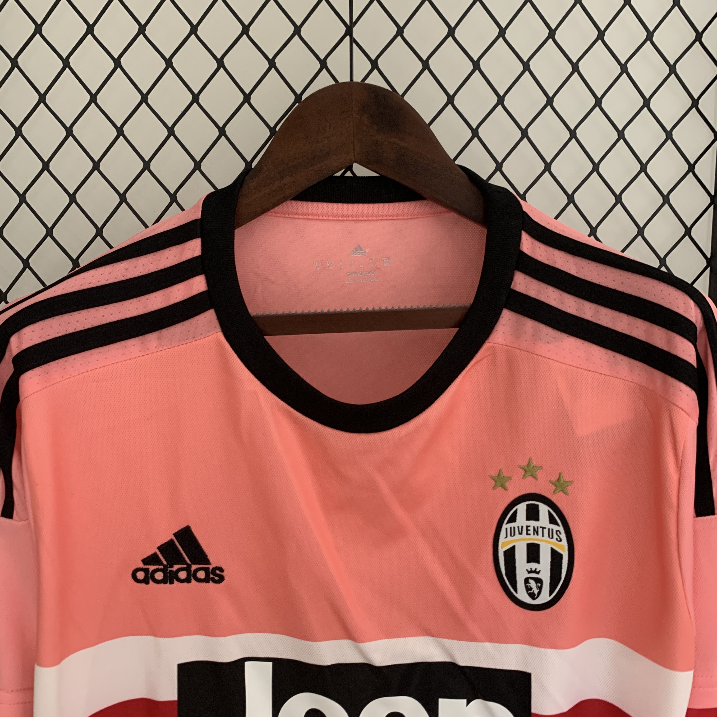 Juventus Retro Soccer Jersey Away Long Sleeve Custom Shirt 2015-16