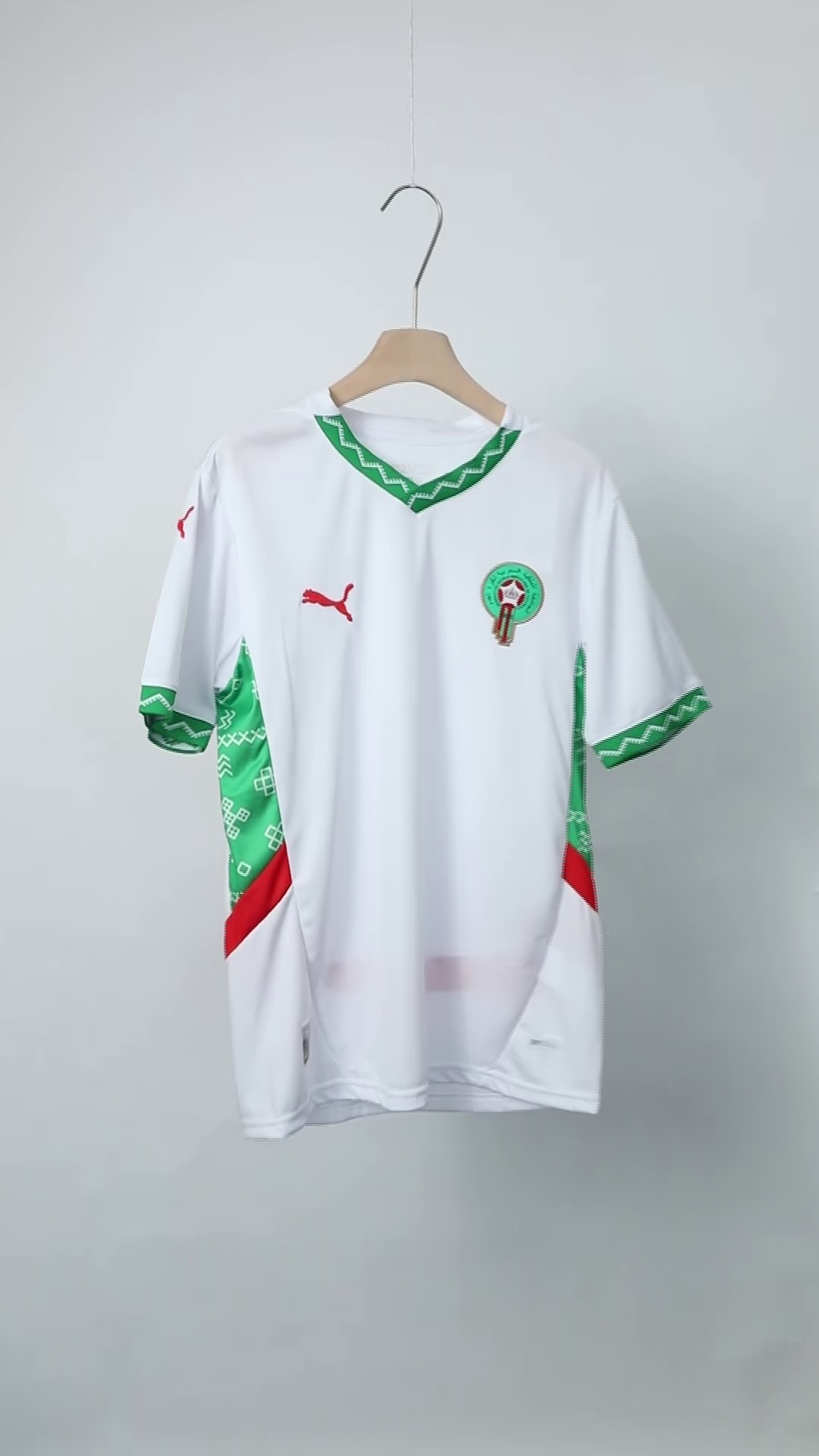 Morocco Soccer Jersey Away Custom Shirt 2024-25