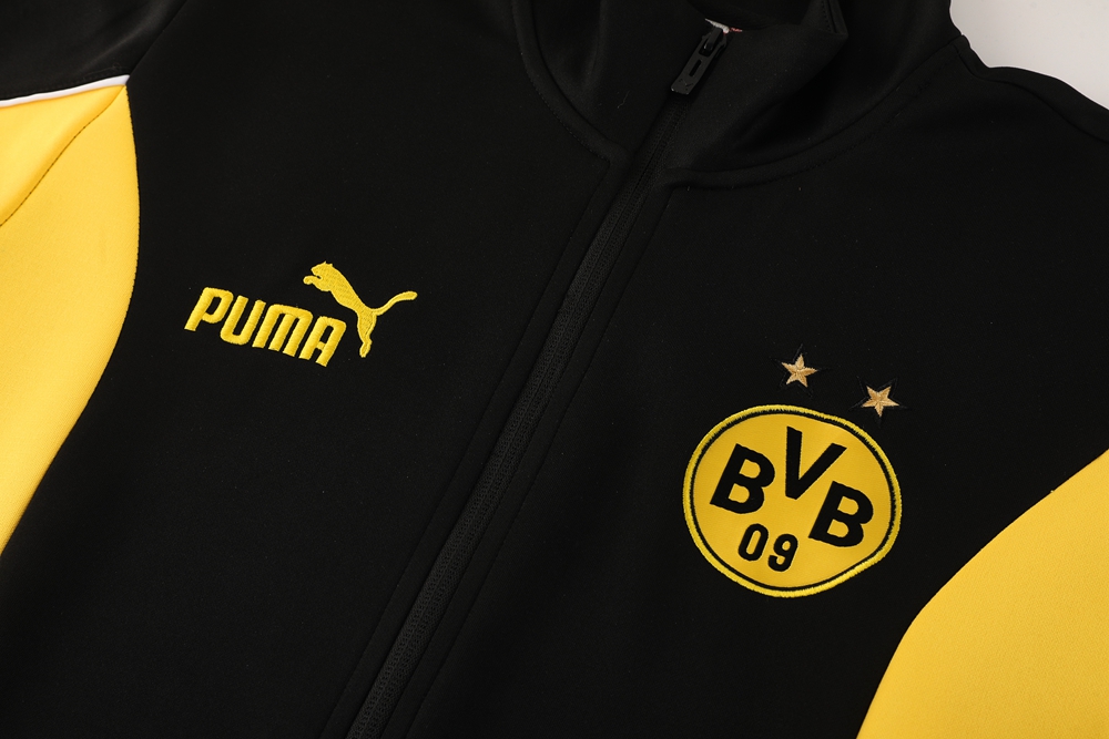 Borussia Dortmund Training Kit (Jacket+Pants) Black 2025/26