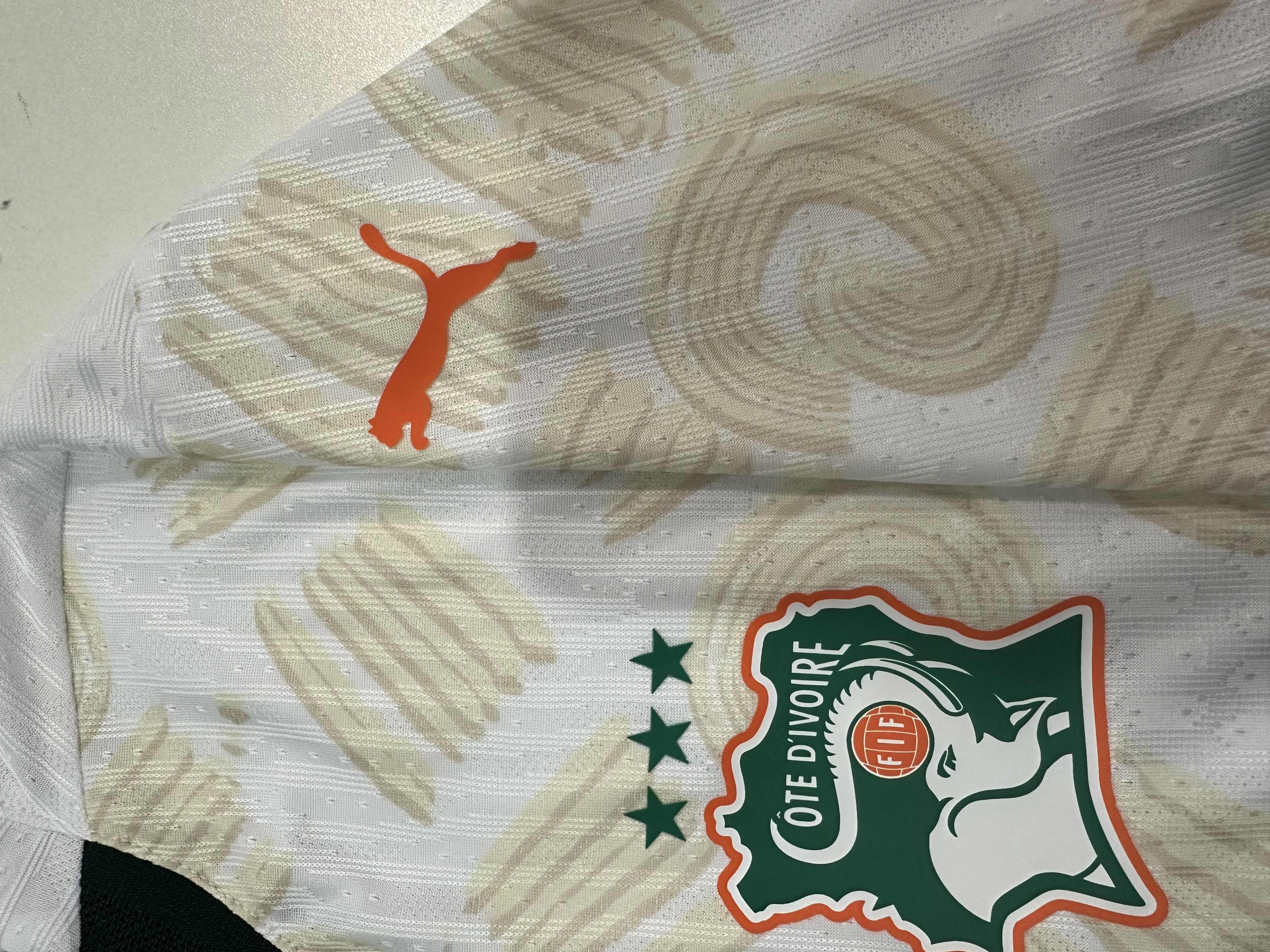 Côte d'Ivoire Authentic Soccer Jersey Away Shirt 2025