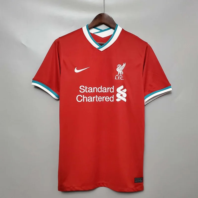 Liverpool Retro Football Jersey Home Custom Shirt 2020/21