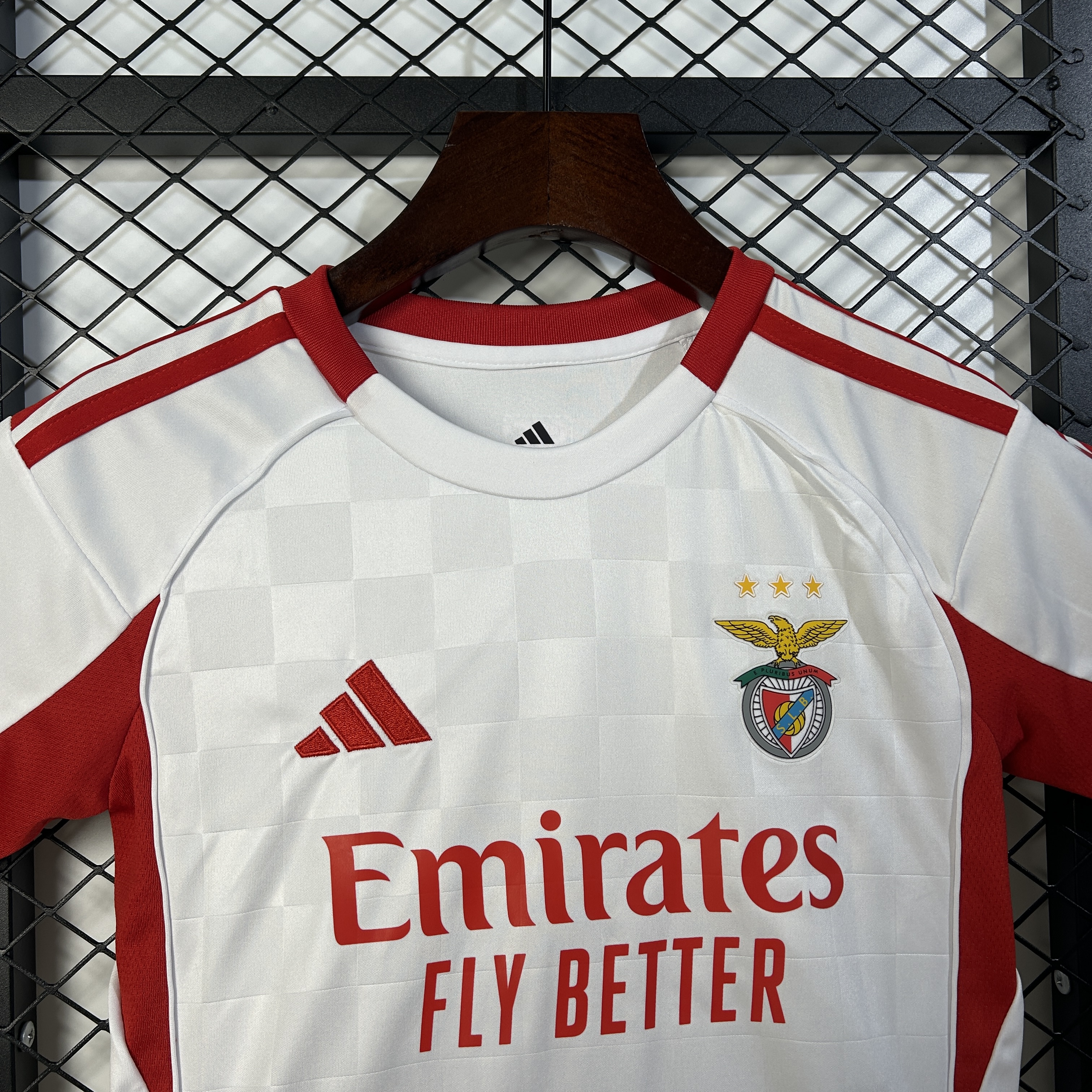 Benfica Soccer Jersey Third Away Kids Kit Jersey+Shorts 2025/26