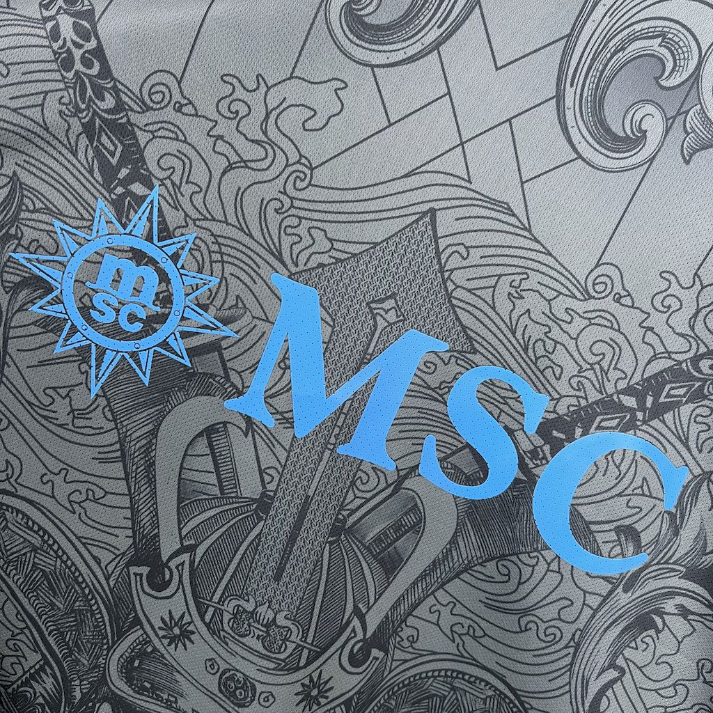 Napoli Soccer Jersey Third Away Custom Shirt 2024/25