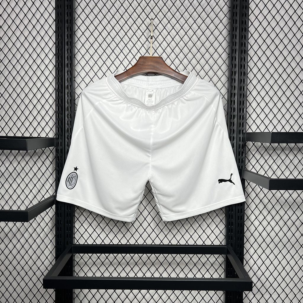 AC Milan Soccer Jersey Away Custom Shorts 2024/25