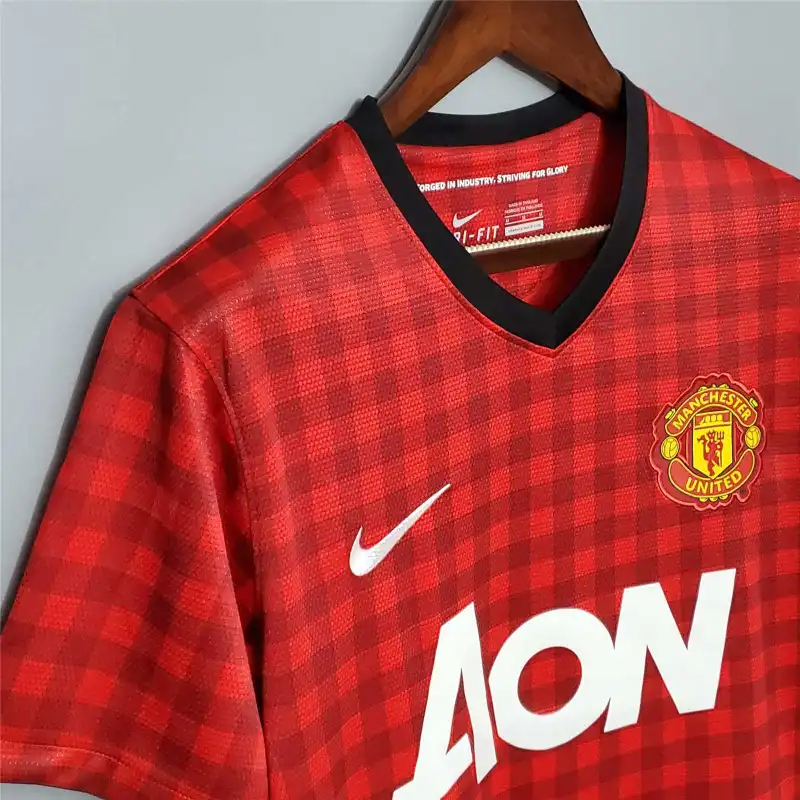 Manchester United Retro Home Football Jersey Shirt 2012/13
