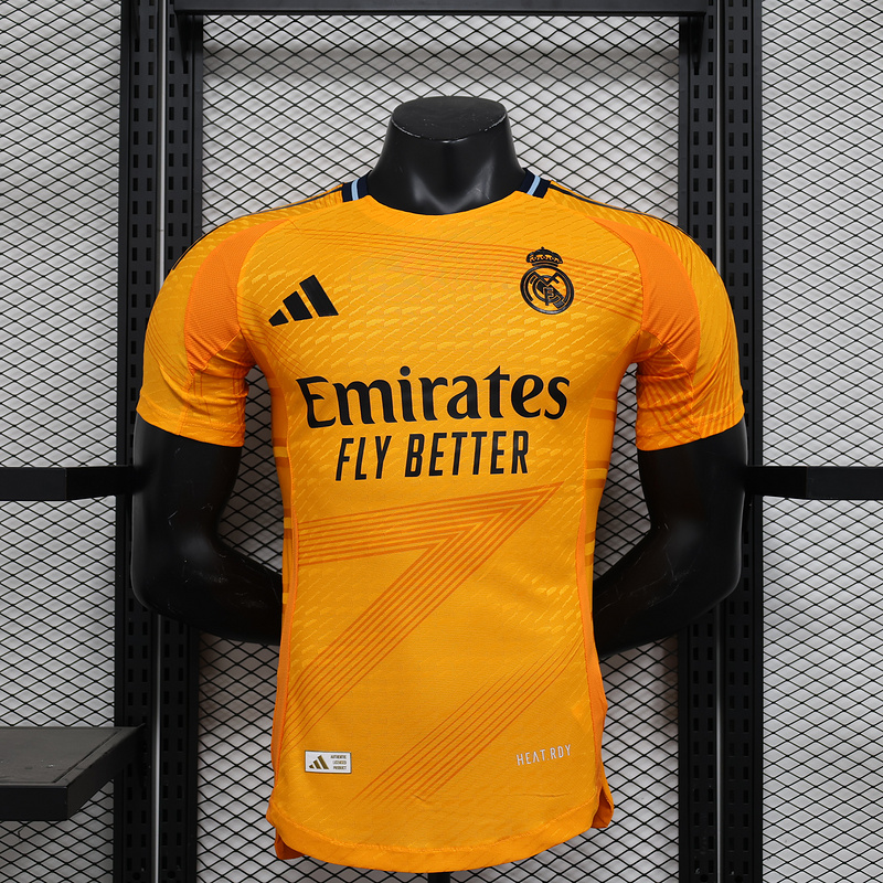 Real Madrid Authentic Soccer Jersey Away Shirt 2024/25