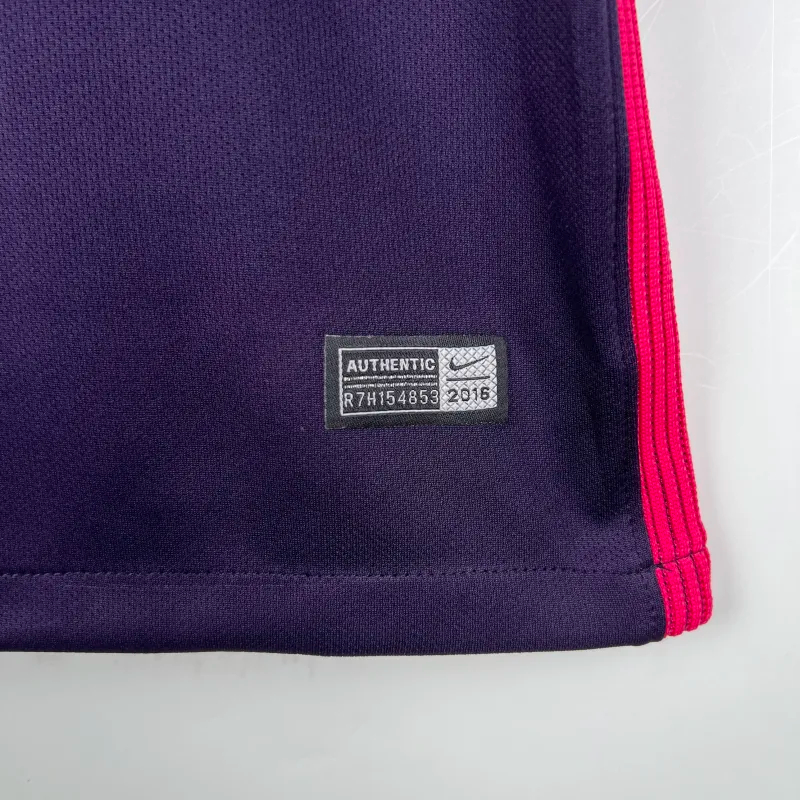 Barcelona Retro Jersey Away Soccer Shirt 2016-17