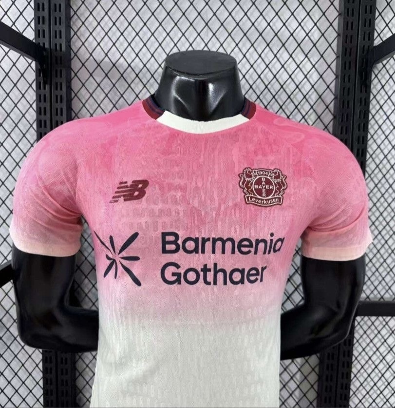 Bayer 04 Leverkusen Authentic Soccer Jersey Away Shirt 2025/26