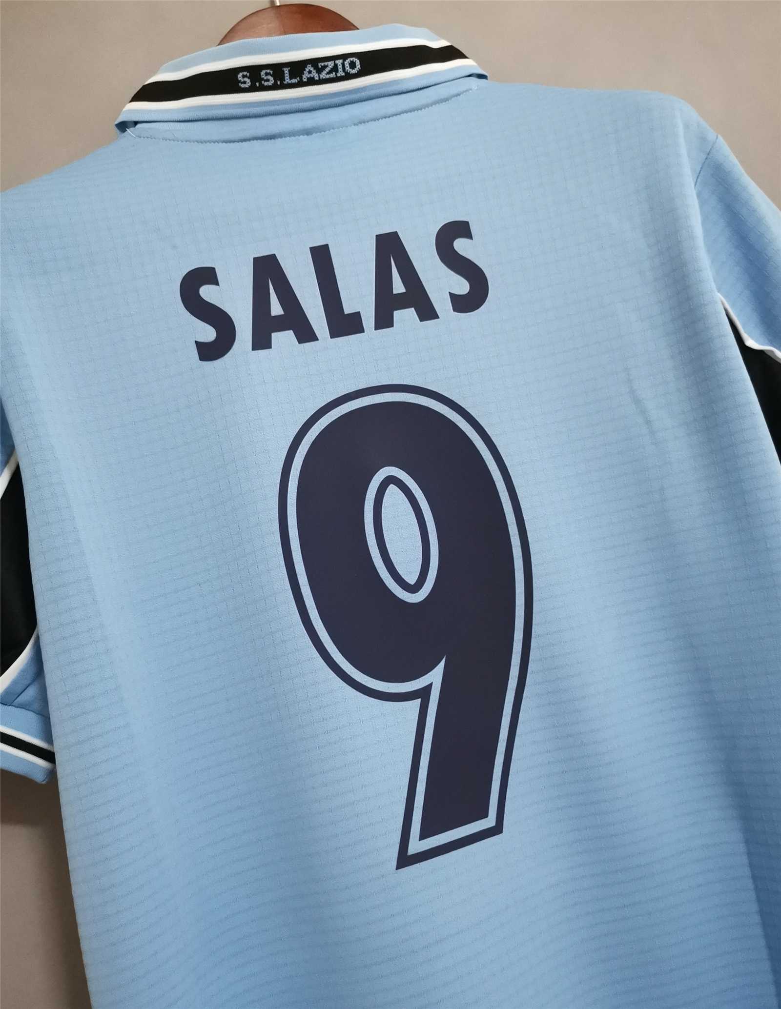 Lazio Retro Soccer Jersey Home Custom Shirt 1998/99