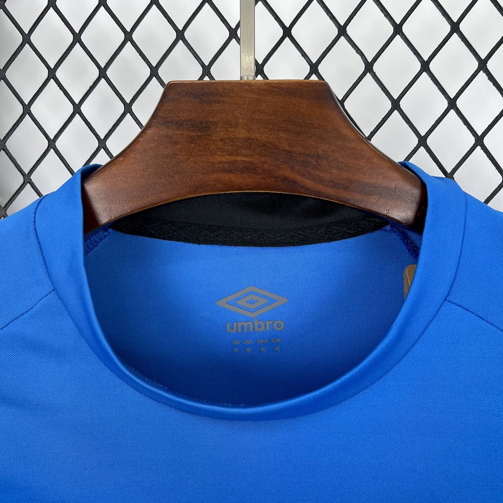 Santos FC Soccer Jersey Blue Goalkeeper Custom Shirt 2025