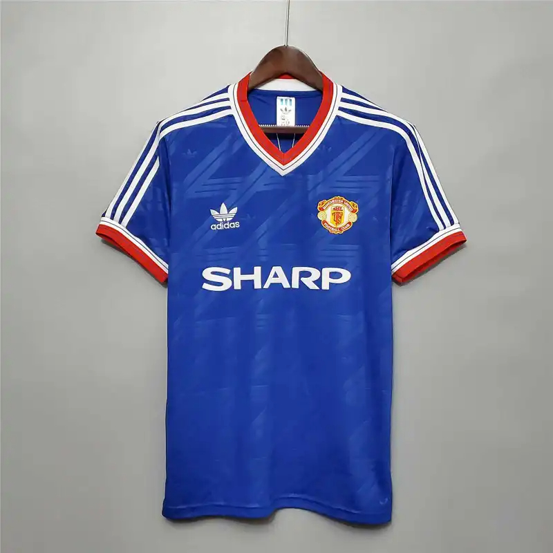 Manchester United Retro Home Football Jersey Shirt 1986/88