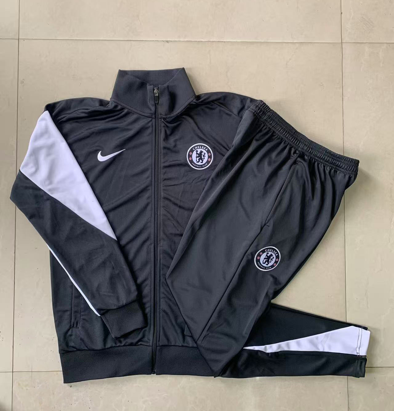 Kids Chelsea Training Kit (Jacket+Pants) Deep Grey 2025/26