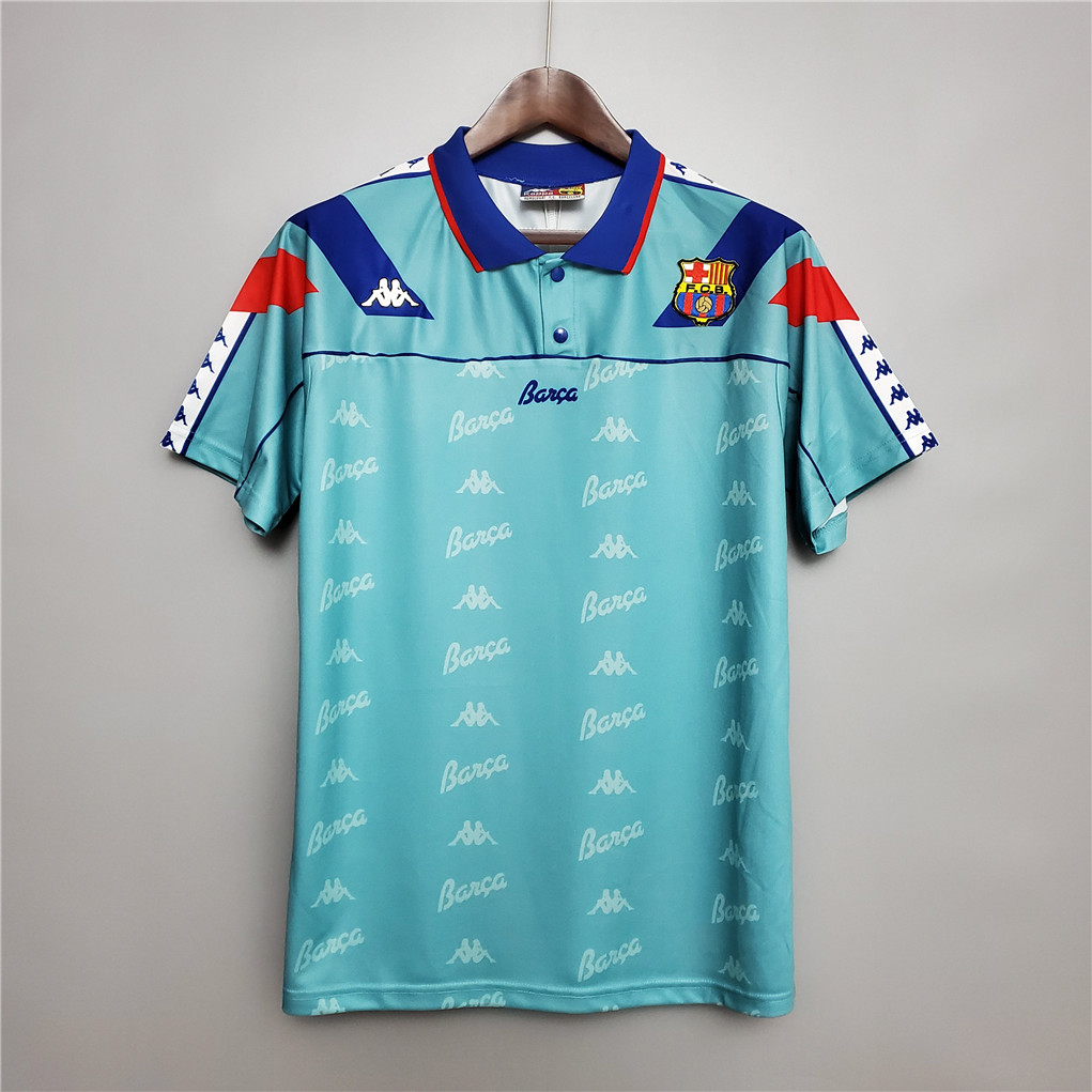 Barcelona Retro Jersey Away Soccer Shirt 1992/95