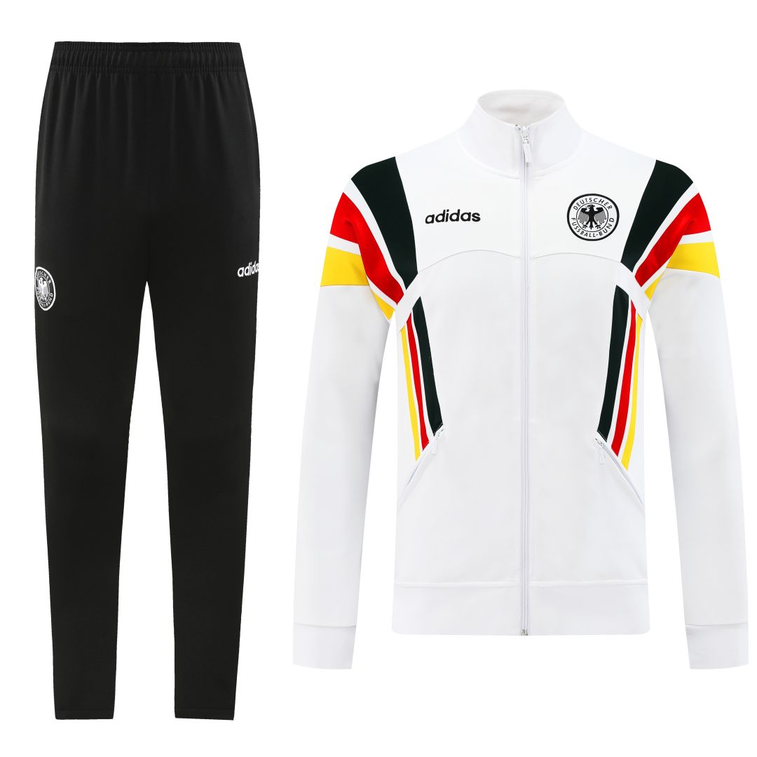 Germany Training Jacket Kit  (Jacket+Pants) White 2024