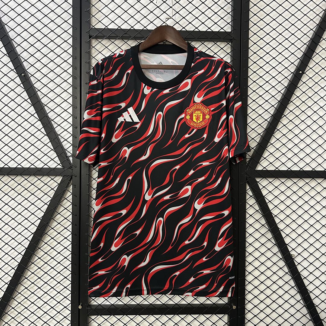Manchester United Pre-Match Football Jersey Shirt 2025/26
