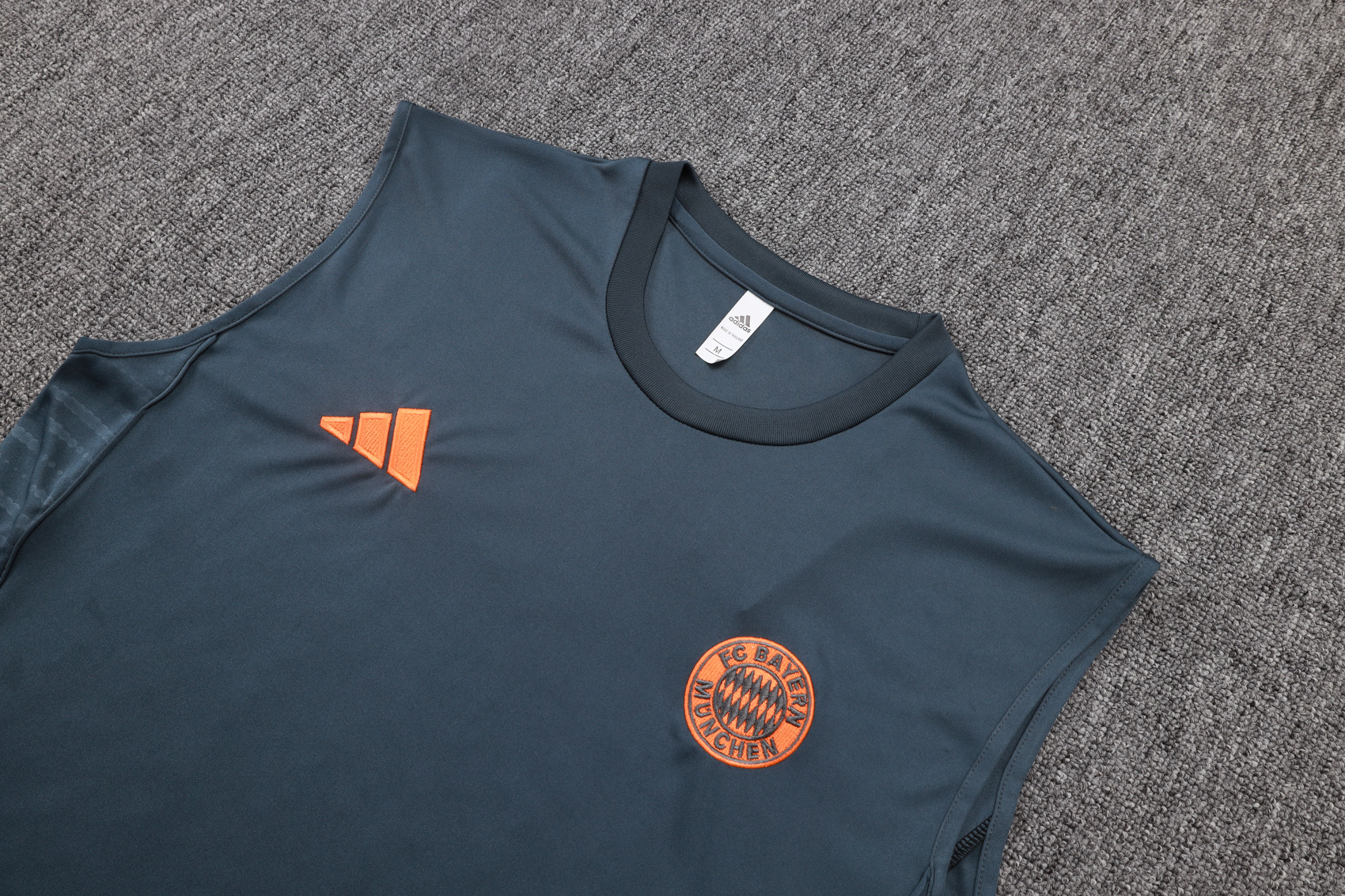 Bayern Munich Sleeveless Training Kit Gray 2025/26