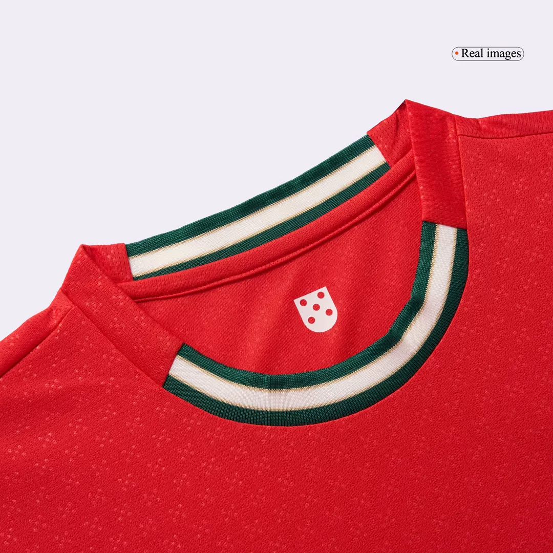 Portugal Soccer Jersey Home Custom Shirt 2025