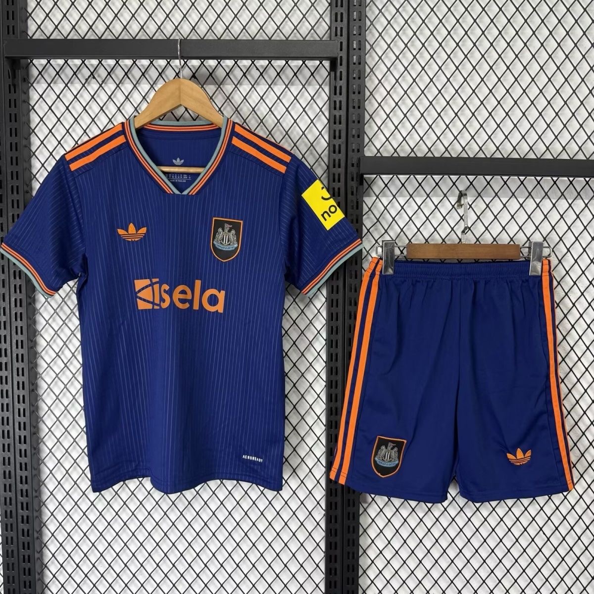 Newcastle United Football Jersey Third Away Kids Kit Jersey+Shorts 2025/26