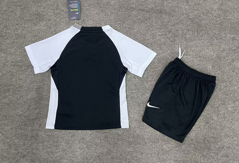 Corinthians Soccer Jersey Away Kids Kit Jersey+Shorts 2025