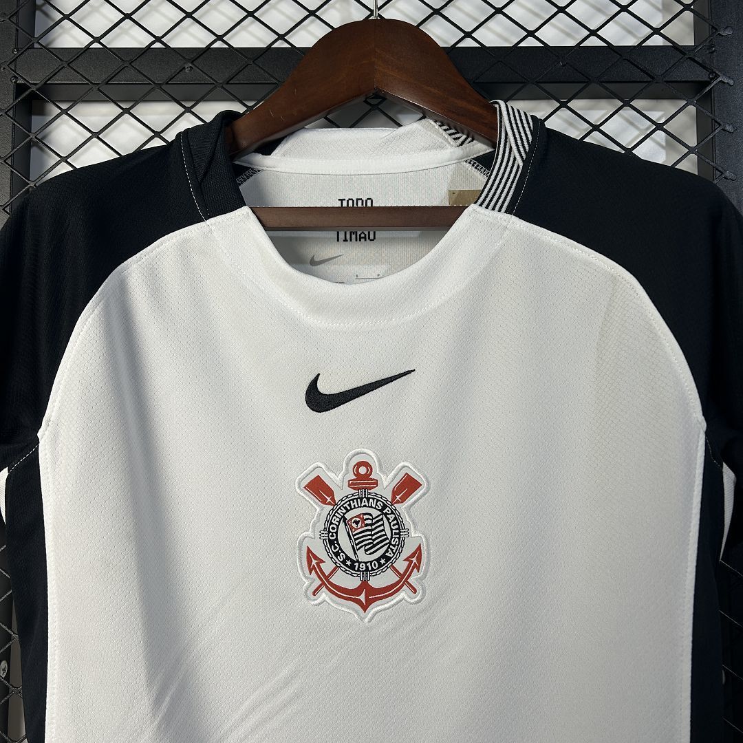 Corinthians Soccer Jersey Home Women's Custom Shirt 2025