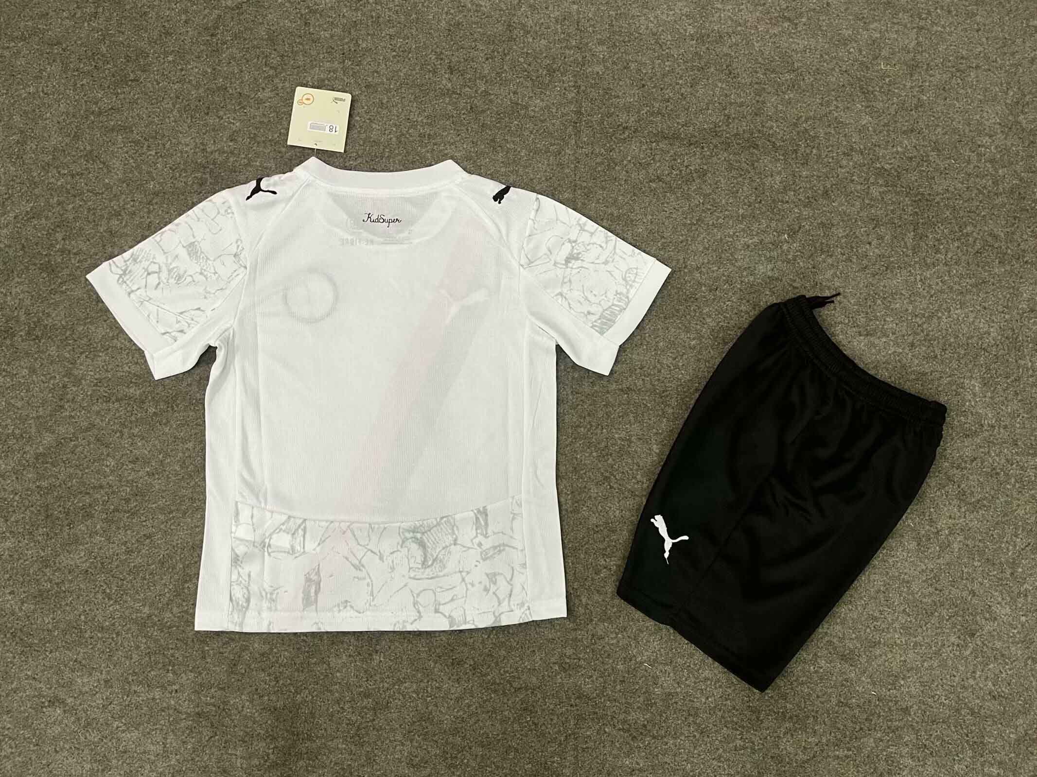 Manchester City Away Kids Kit Jersey+Shorts 2025/26