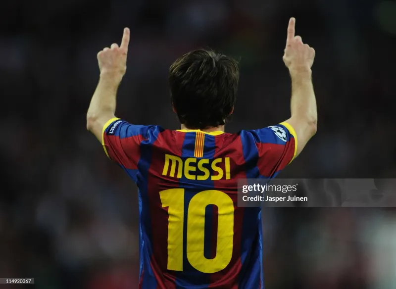 Authentic Barcelona Retro Jersey Home Soccer Shirt 2010-11