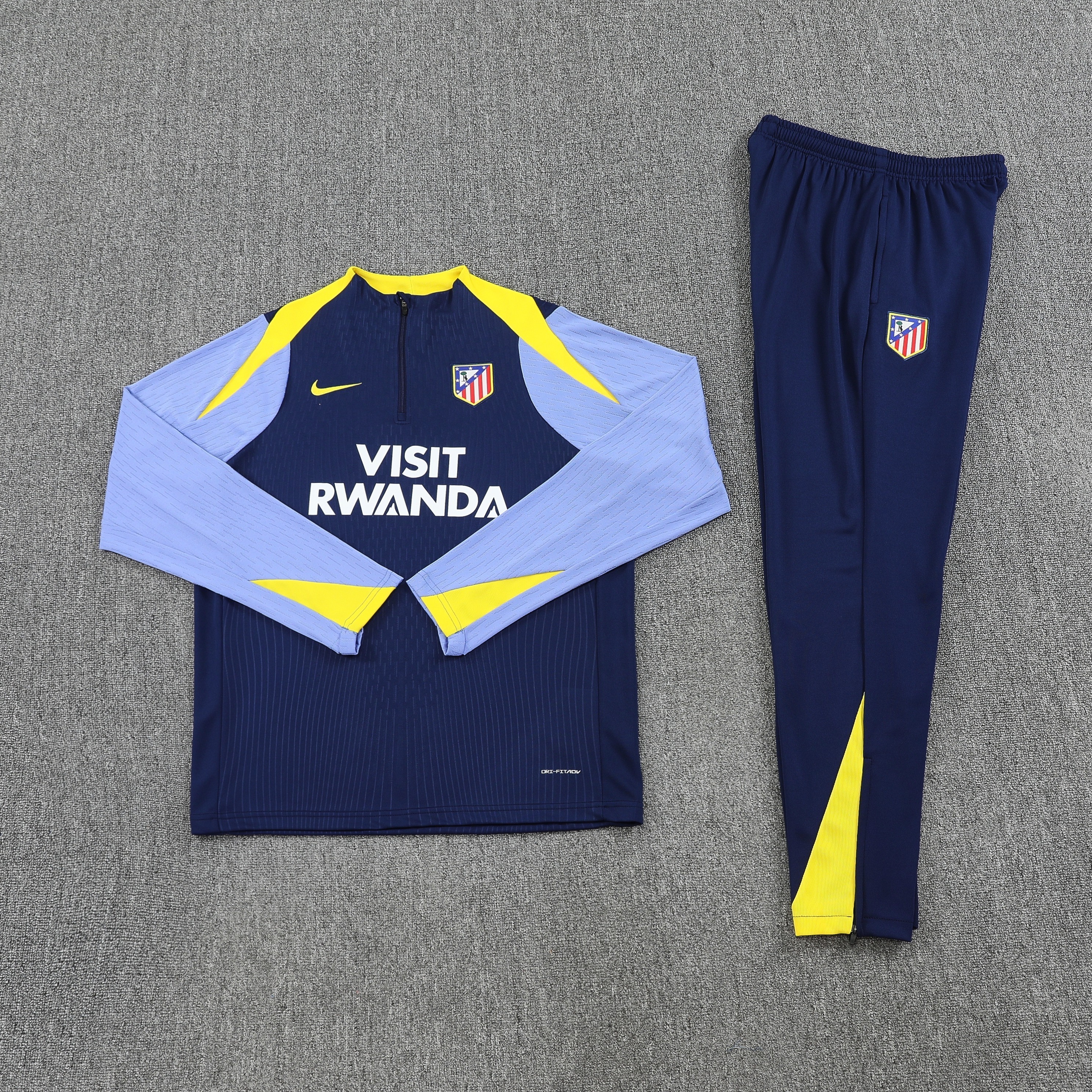 Atletico Madrid Authentic Training Kit (Sweatshirt+Pants) 2025/26 - Player Version