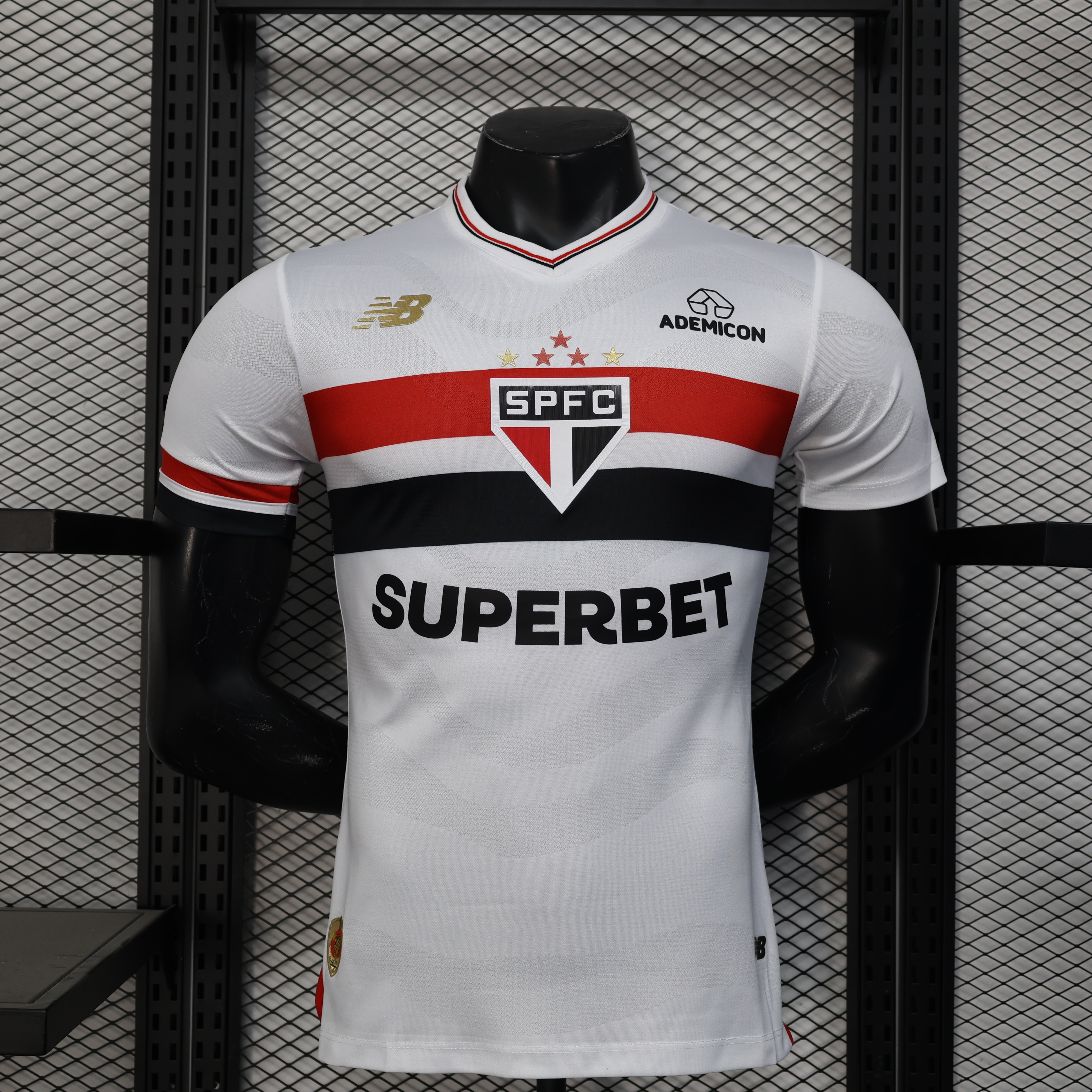 Sao Paulo FC Authentic Soccer Jersey Home Shirt 2025