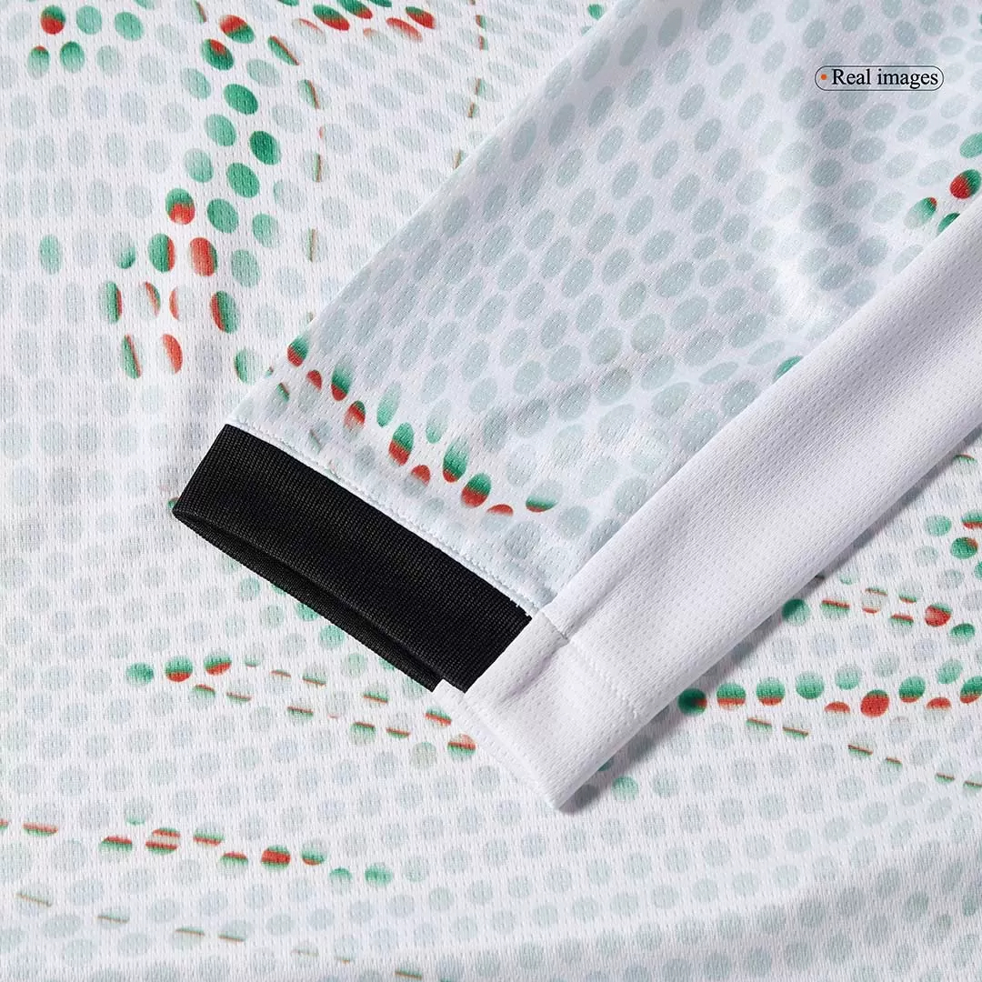 Portugal Soccer Jersey Away Long Sleeve Custom Shirt 2025