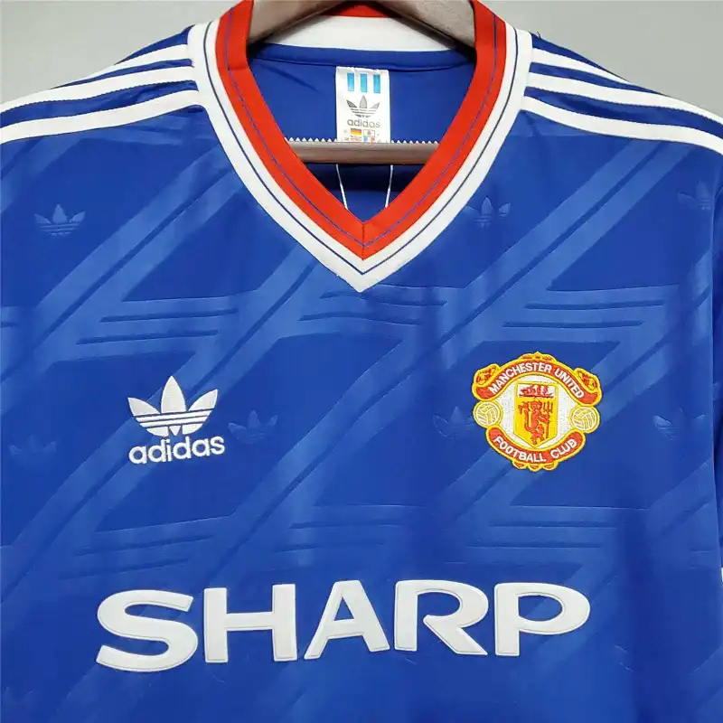 Manchester United Retro Home Football Jersey Shirt 1986/88