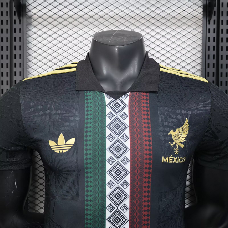 Mexico Authentic Black Special Soccer Jersey 2025