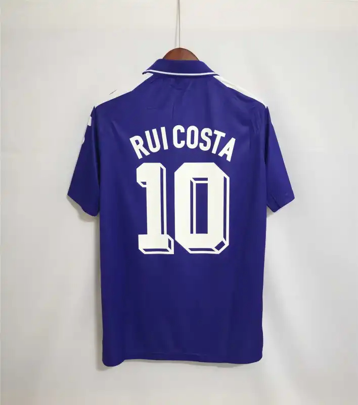 Fiorentina Retro Soccer Jersey Home Custom Shirt 1998/99