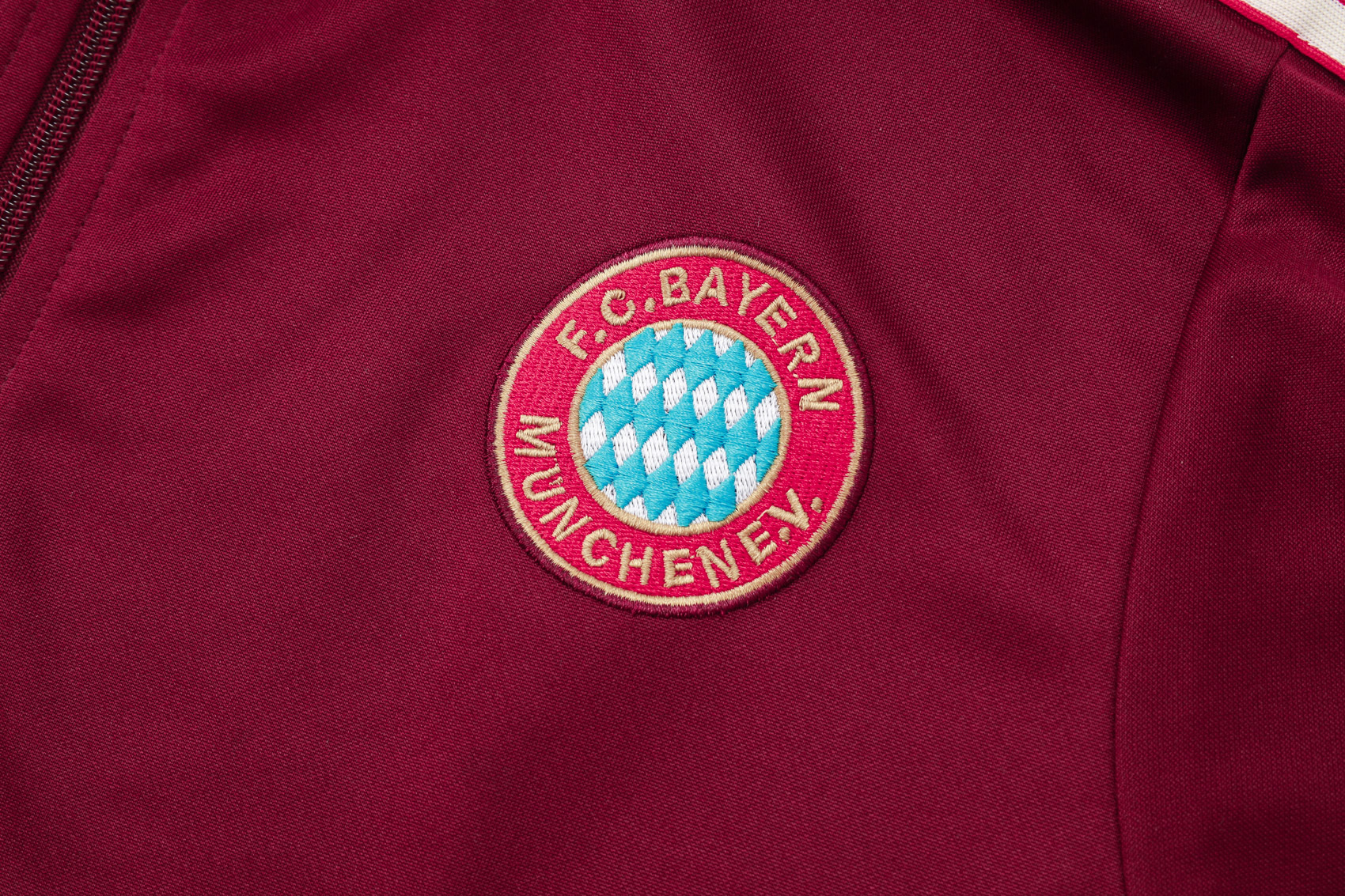 Bayern Munich Training Kit (Jacket+Pants) Jujube Red 2025/26