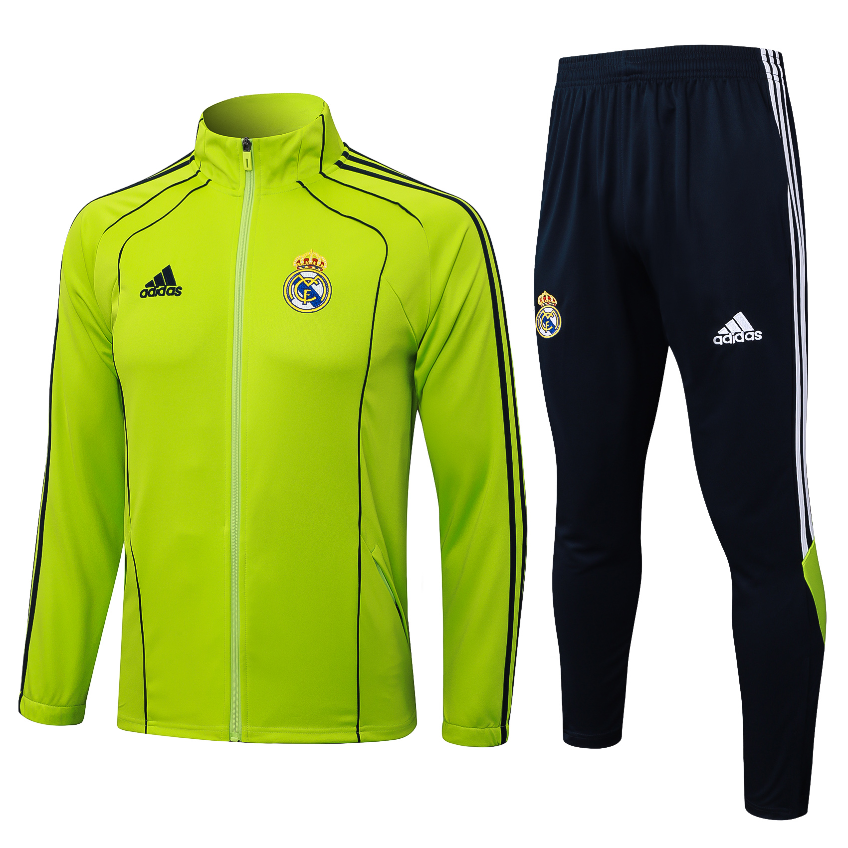 Real Madrid Training Kit (Jacket+Pants) Green 2025/26