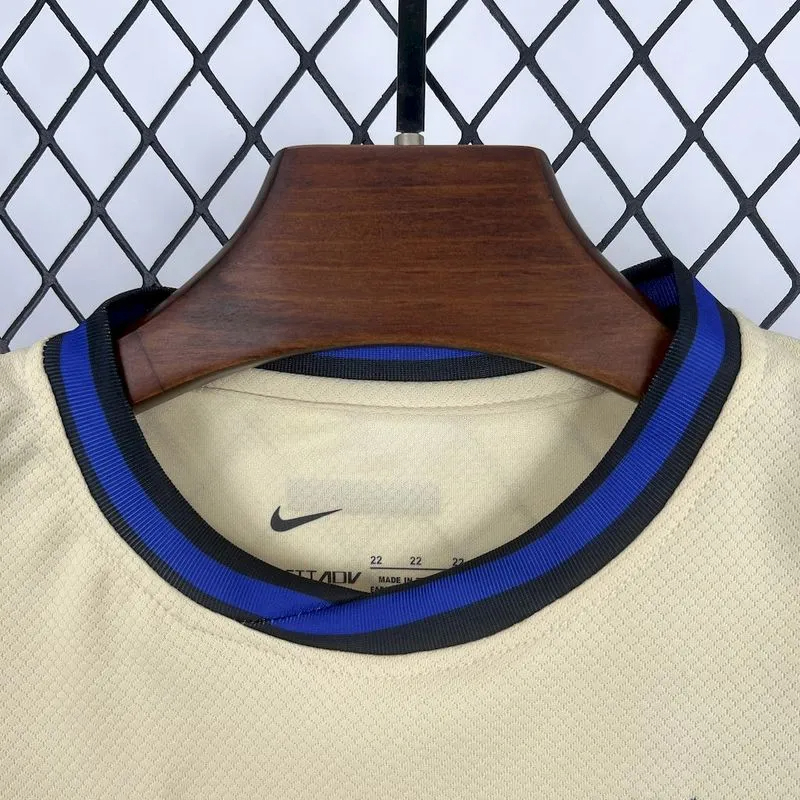 Barcelona Away Football Jersey Kids Kit Jersey+Shorts 2025/26