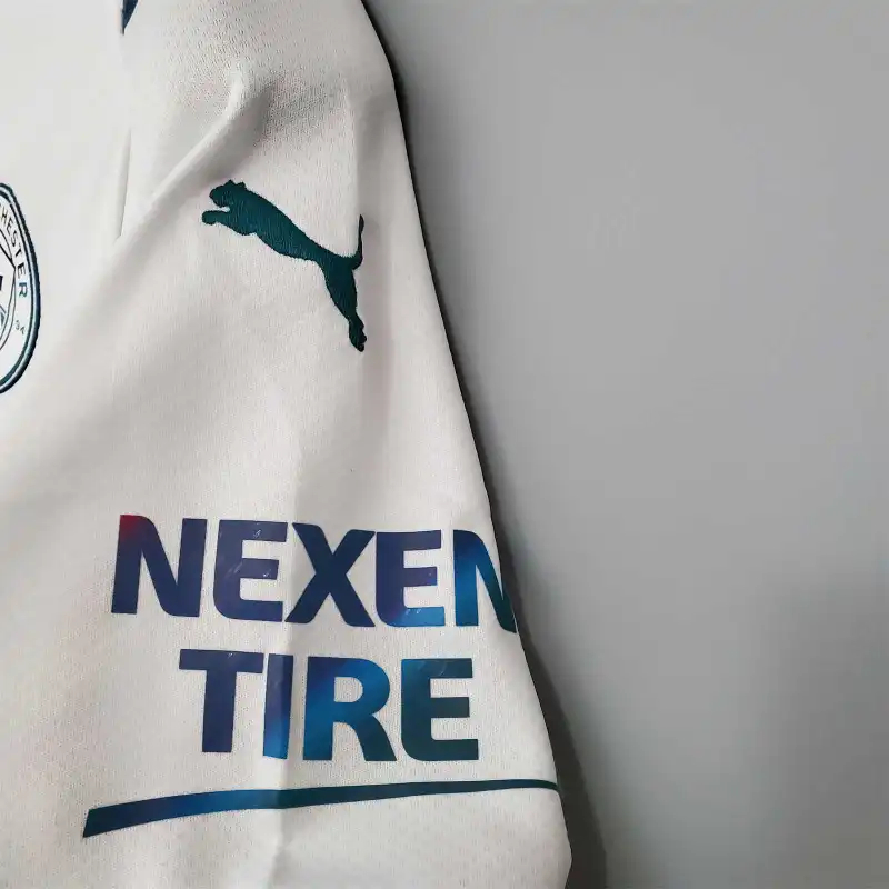 Manchester City Retro Away Football Jersey Shirt 2021/22