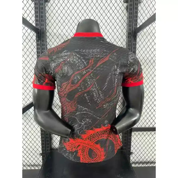 Real Madrid Authentic Soccer Jersey Red Dragon Special Edition Shirt 2025/26