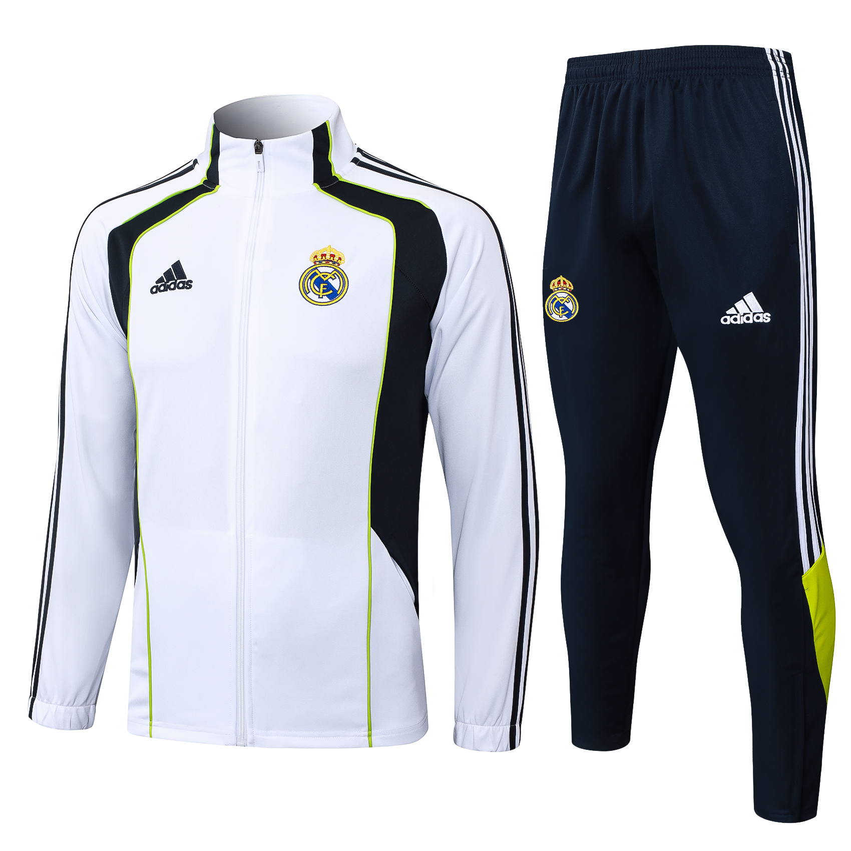 Real Madrid Training Kit (Jacket+Pants) White 2025/26