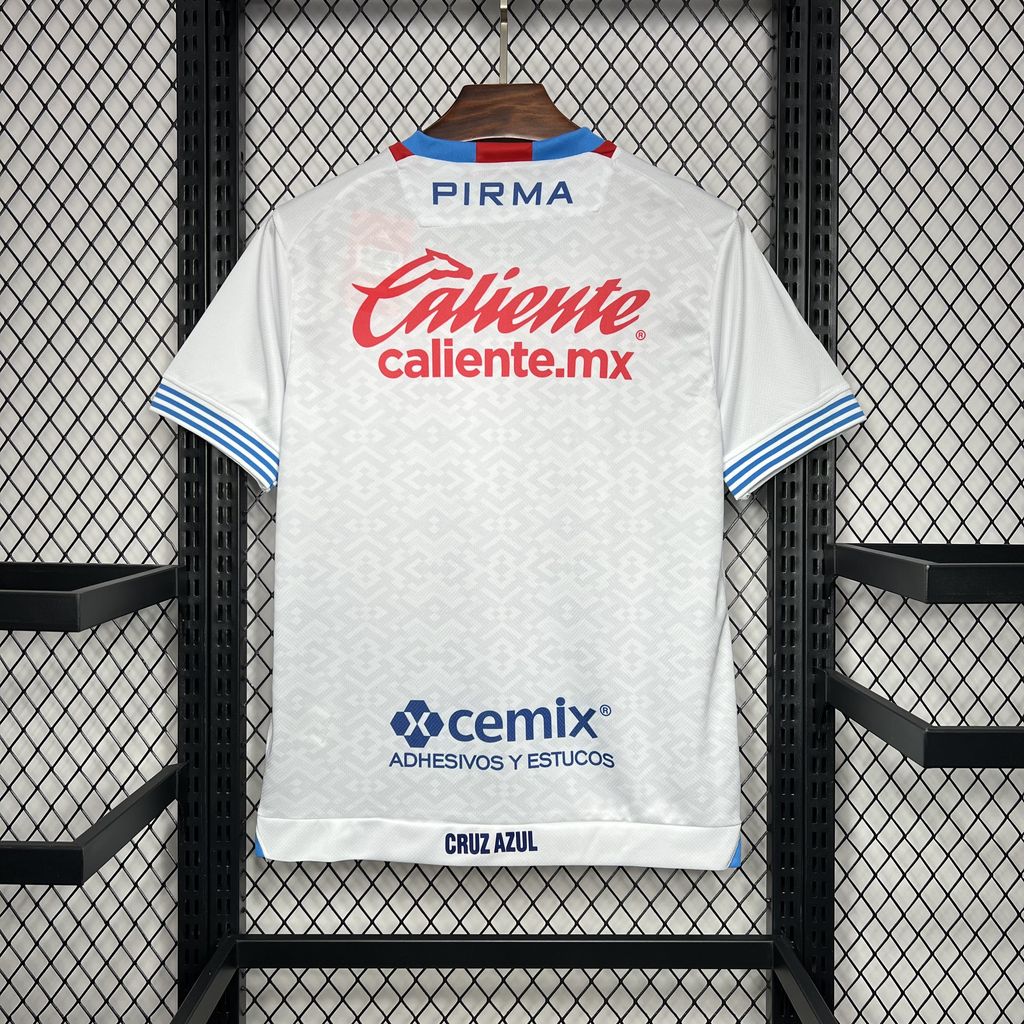 Cruz Azul Soccer Jersey Away Custom Shirt 2024/25