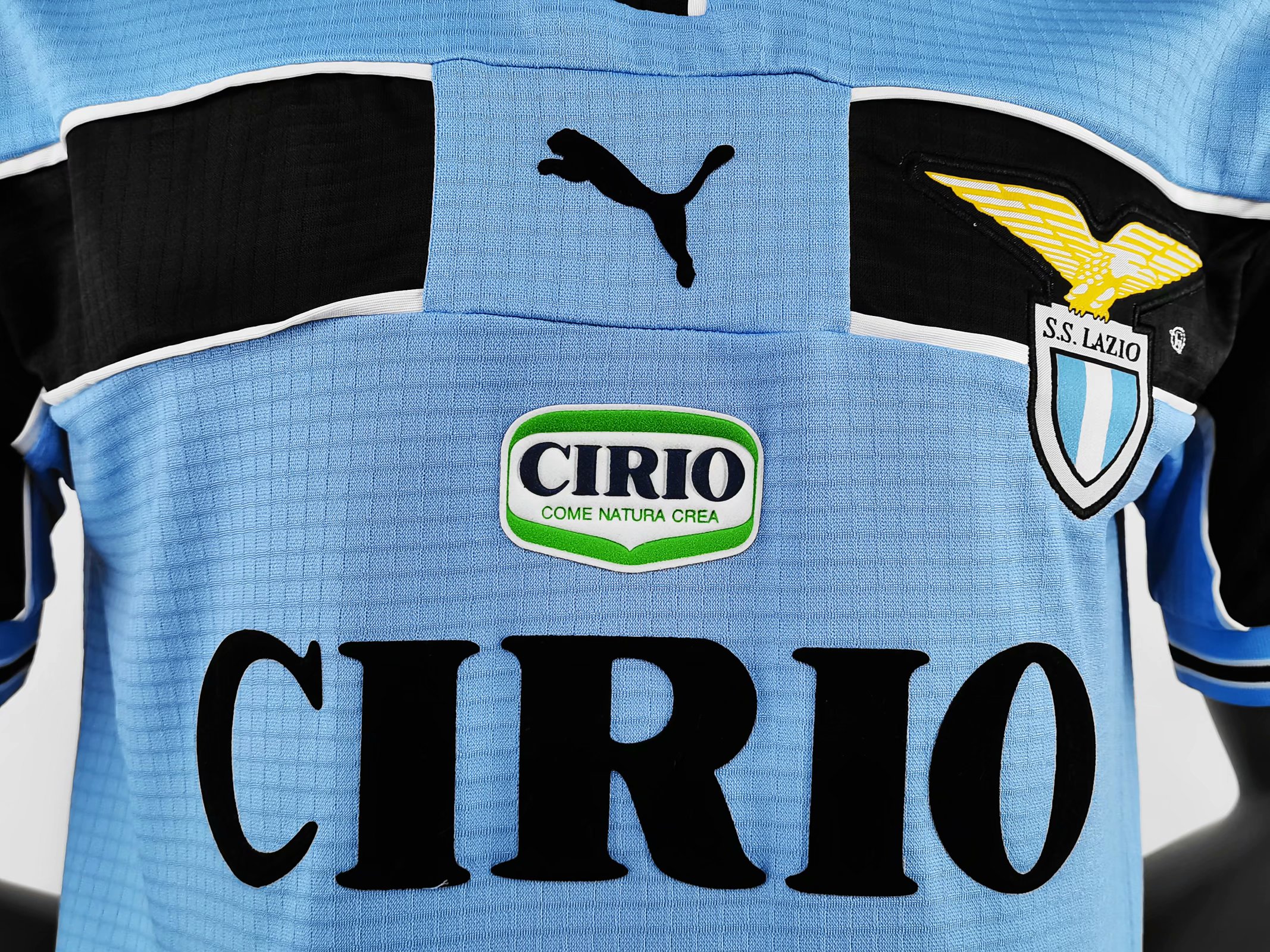 Lazio Retro Soccer Jersey Home Custom Shirt 1998/99