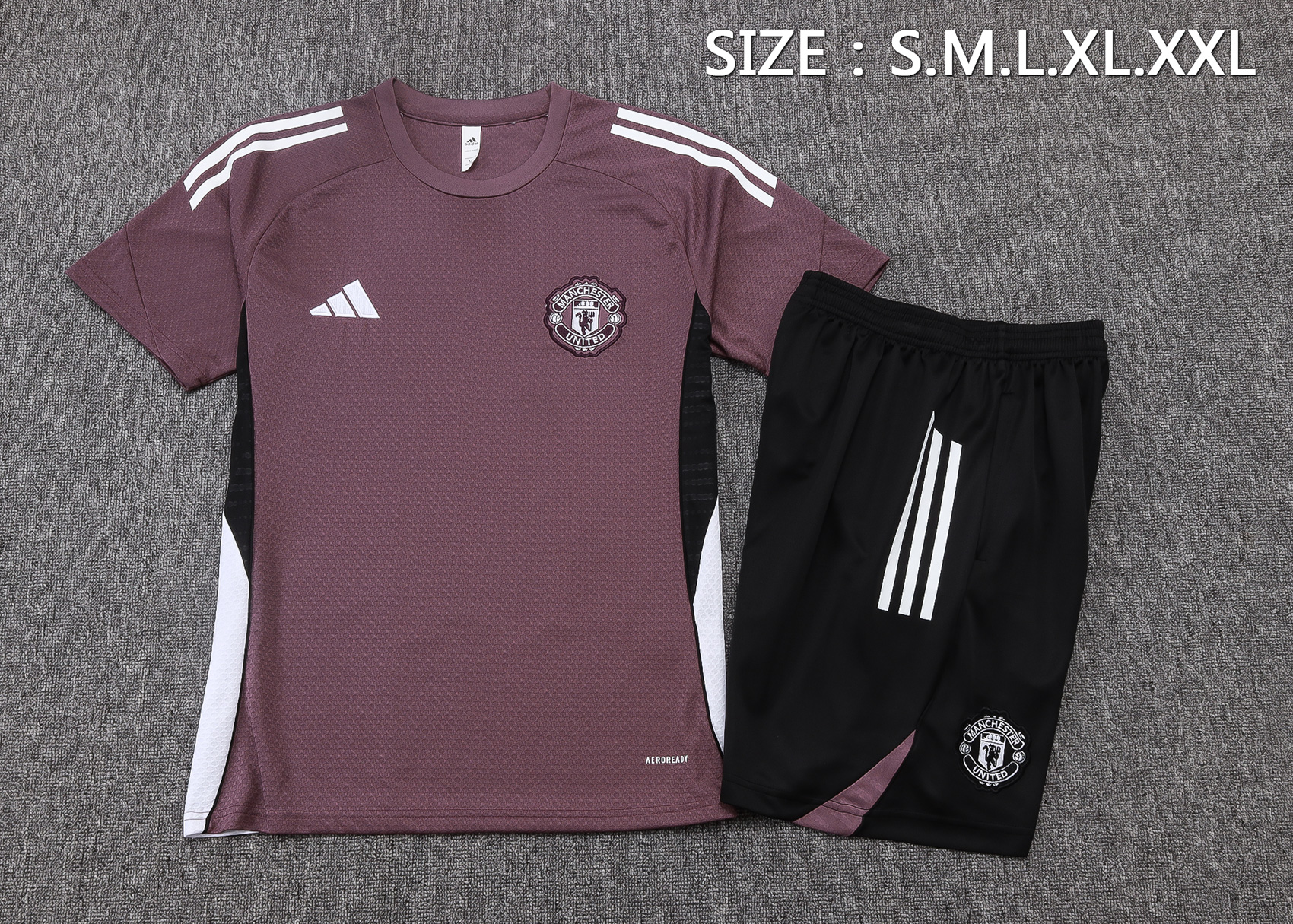Manchester United Training Jersey Kit Purple 2025/26
