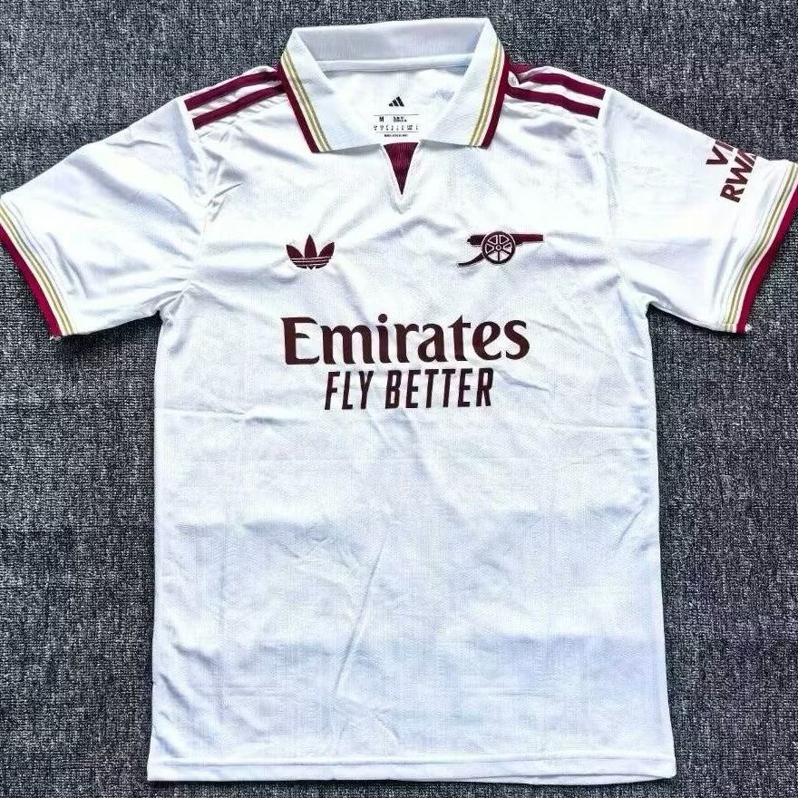 Arsenal Soccer Jersey Third Away Custom Shirt 2025/26