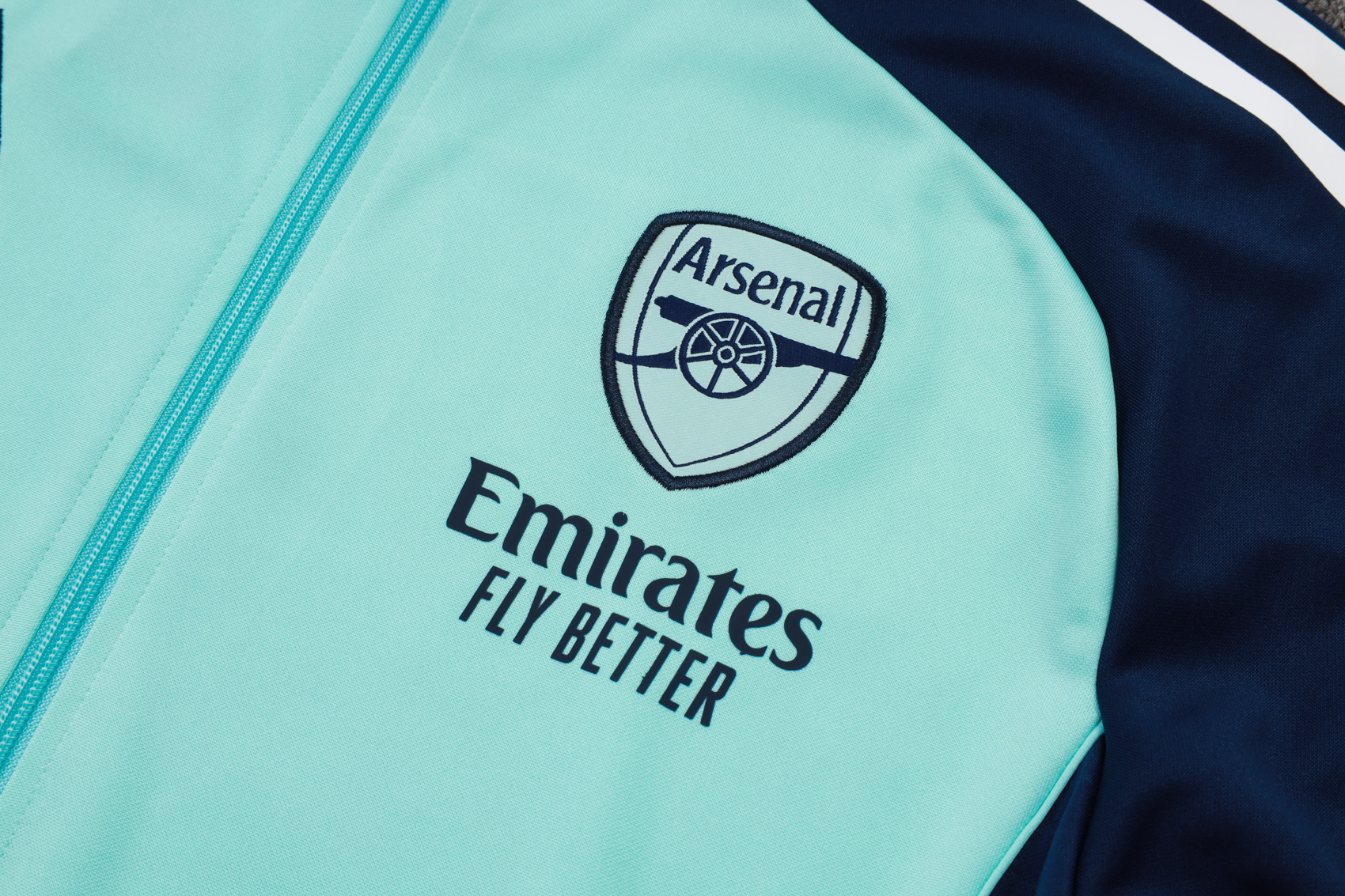 Arsenal Training Kit (Jacket+Pants) Light Green 2025/26