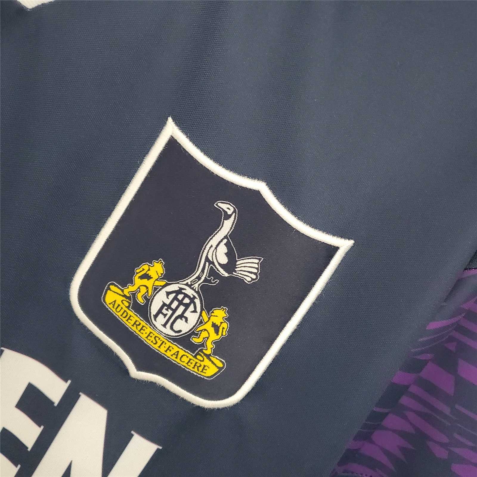 Tottenham Hotspur Retro Football Jersey Away Custom Shirt 1994/95