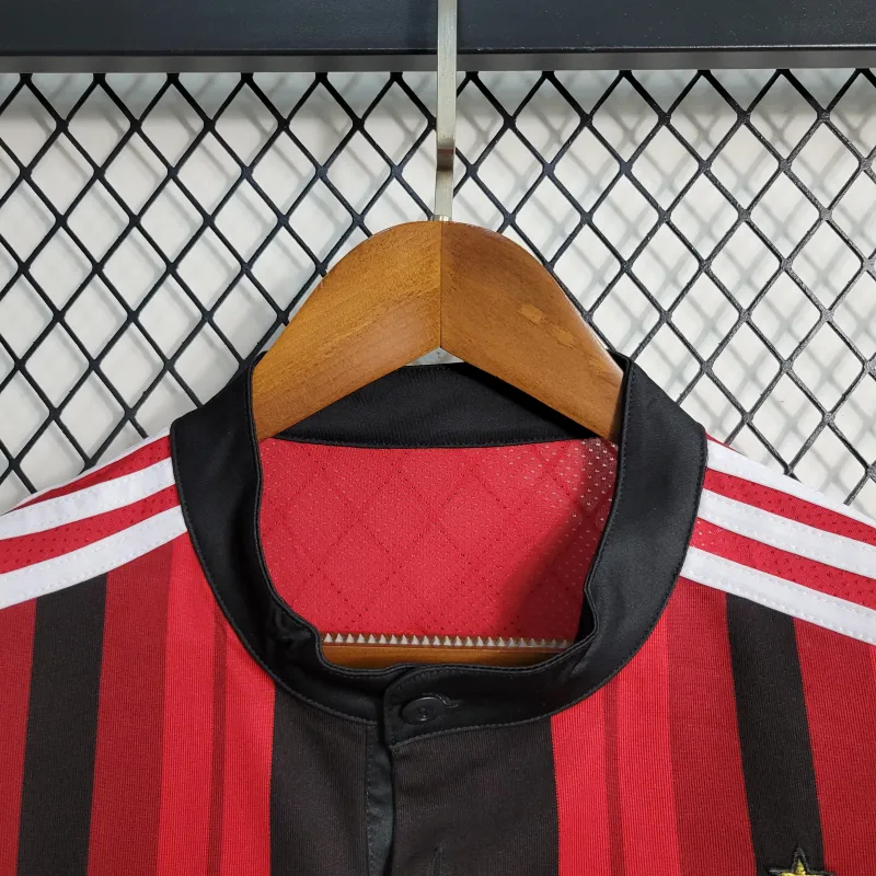 AC Milan Retro Soccer Jersey Home Custom Shirt 2014/15